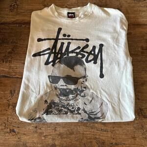 Vintage Stussy Punk Baby Tee XL